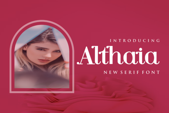Althaia: A Bold Serif Font for Web Design