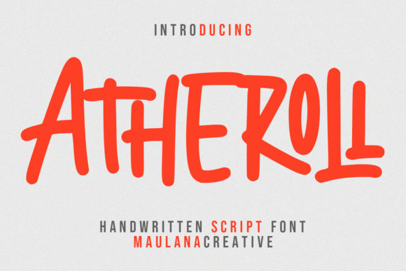Atheroll Font: Elevating Web Design with Style