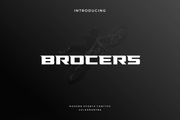 Brocers Font: Bold Slab Serif for Web Design