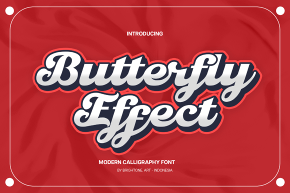 Butterfly Effect: A Bold Handwritten Font for Web Design