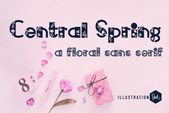 Central Spring Typeface for Editorial Design