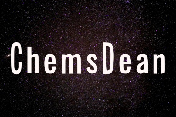 Chems Dean: A Bold Sans Serif Typeface for Modern Web Design