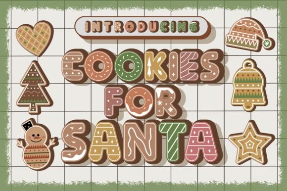 Cookies for Santa Font: Festive Branding