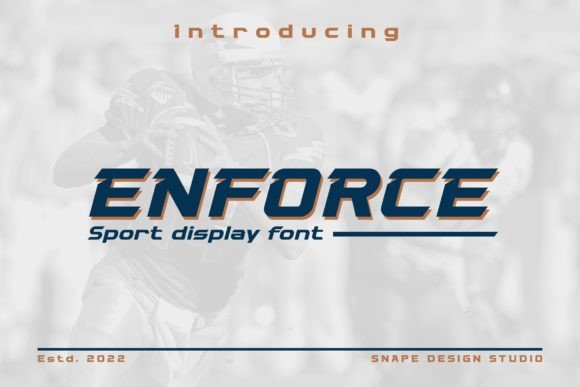 Enforce: A Designer’s Review of This Bold Sans Serif