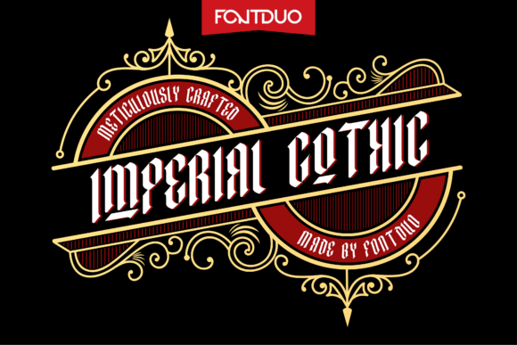 Imperial Gothic: A Bold Blackletter Typeface for Modern Brands