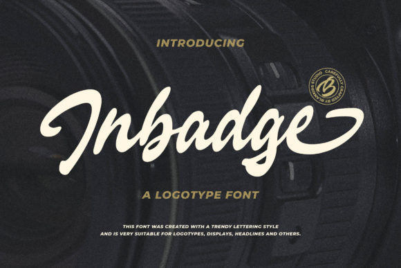 Inbadge Font: Bold Script for High-Impact Campaigns