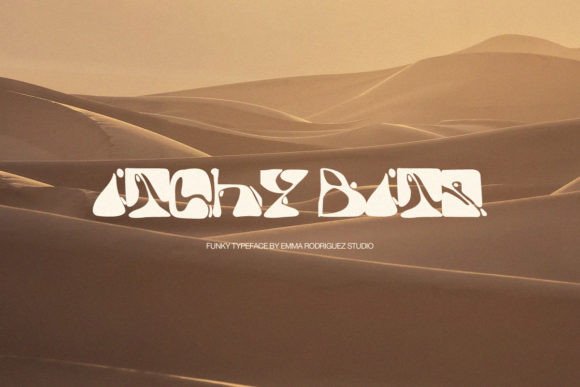 Itchy Bits Font: A Retro Typeface for Bold Web Design
