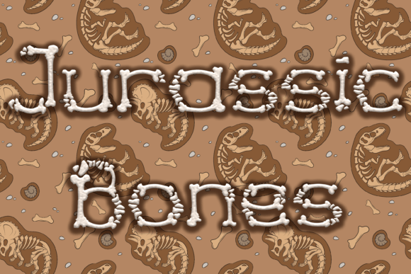 Jurassic Bones: A Bold Serif Typeface for Editorial Design