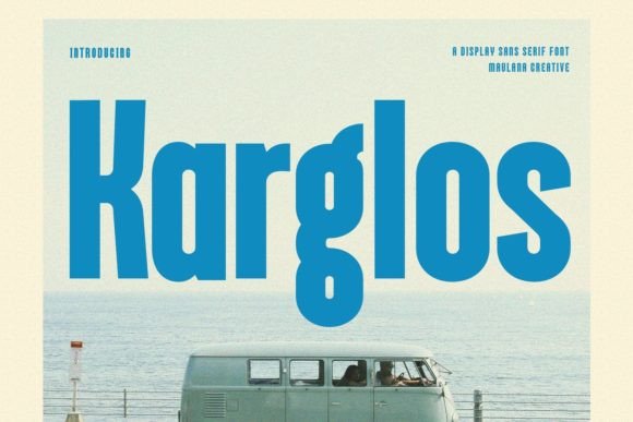 Karglos: A Bold Sans Serif Font for Impact
