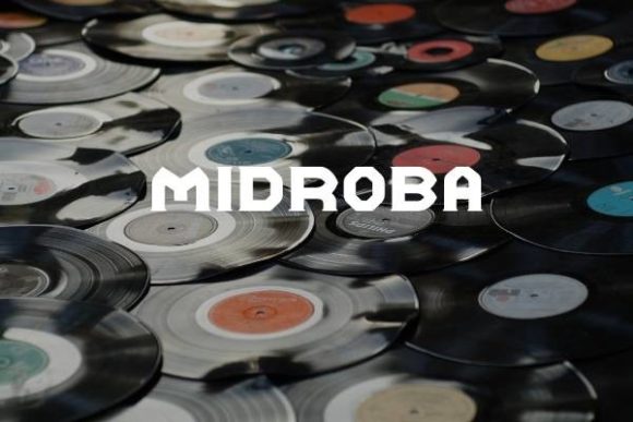 Midroba: A Bold Serif Font for Branding