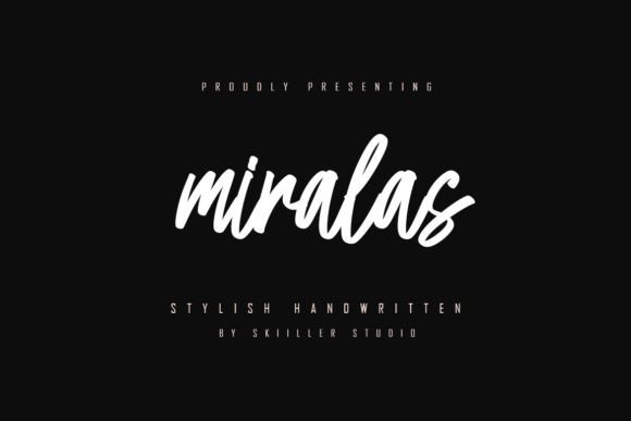 Miralas Font Review for Web Designers