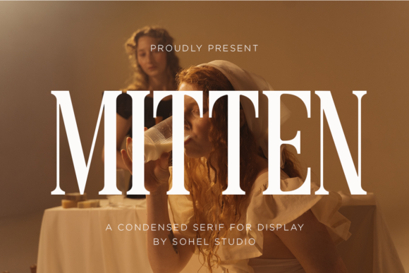 Mitten: A Bold Serif Font for Editorial Design