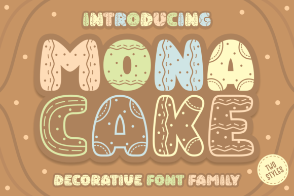 Mona Cake Font: Sweet Branding for Bakeries