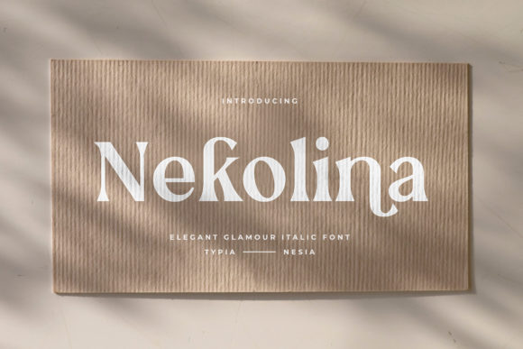 Nekolina Font: Bold Serif for Web Design