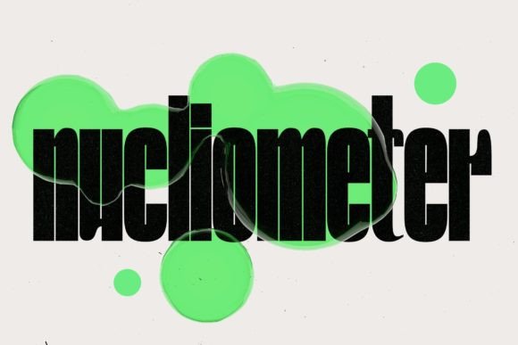 Nucliometer: The Display Font for Bold Marketing