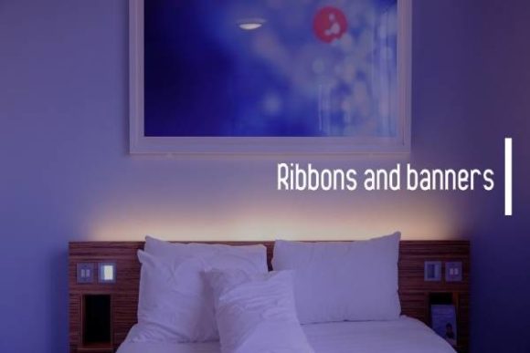 Ribbons and Banners Font: A Bold Serif Review