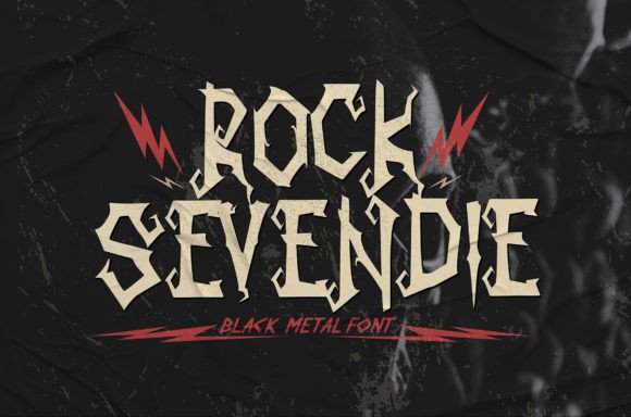 Rock Sevendie: A Bold Blackletter Font for Makers
