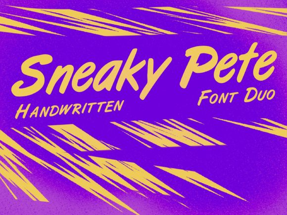 Sneaky Pete: A Designer’s Review of Script Amp’s Playful Typeface