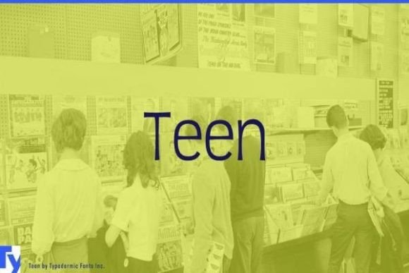 Teen: A Versatile Display Font for Web Design
