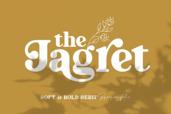 The Jagret: A Bold Serif Typeface for Modern Editorial Design